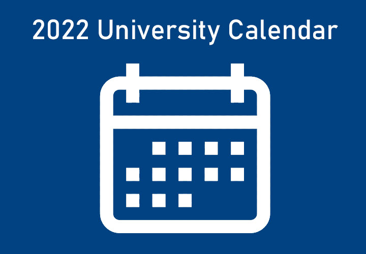 2021/2022 University Calendar 